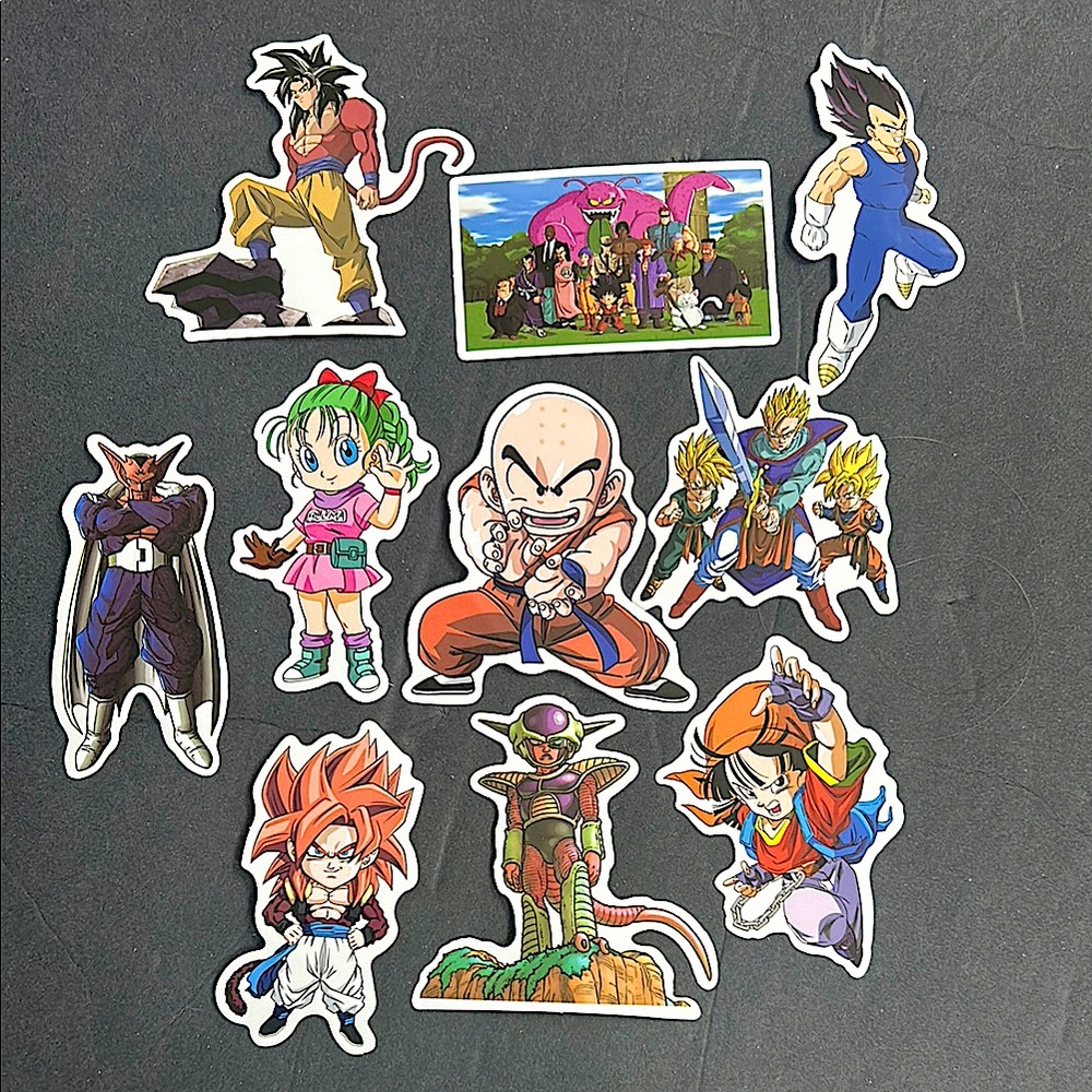 85 Dragon Ball Z Stickers
